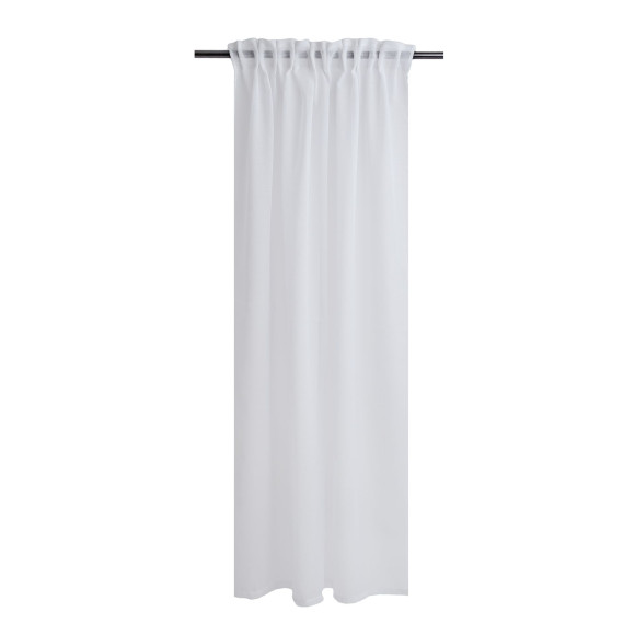 Firana z taśmą ESSENTIAL CHIC 140x270 off-white
